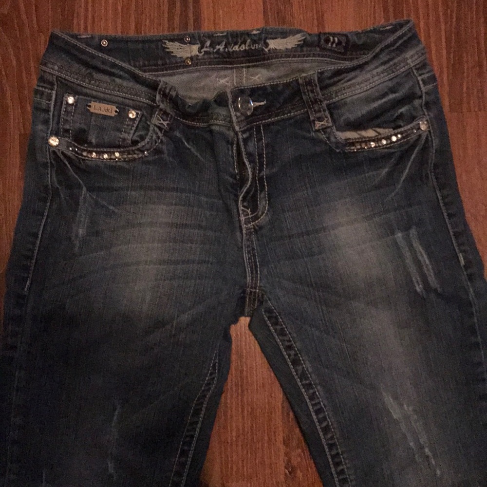 LA idol jeans